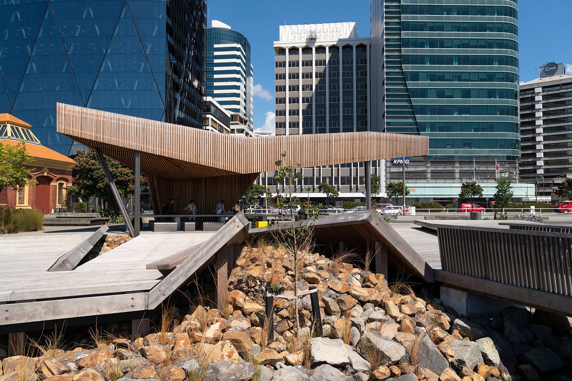 North Kumutoto Public Space, Wellington