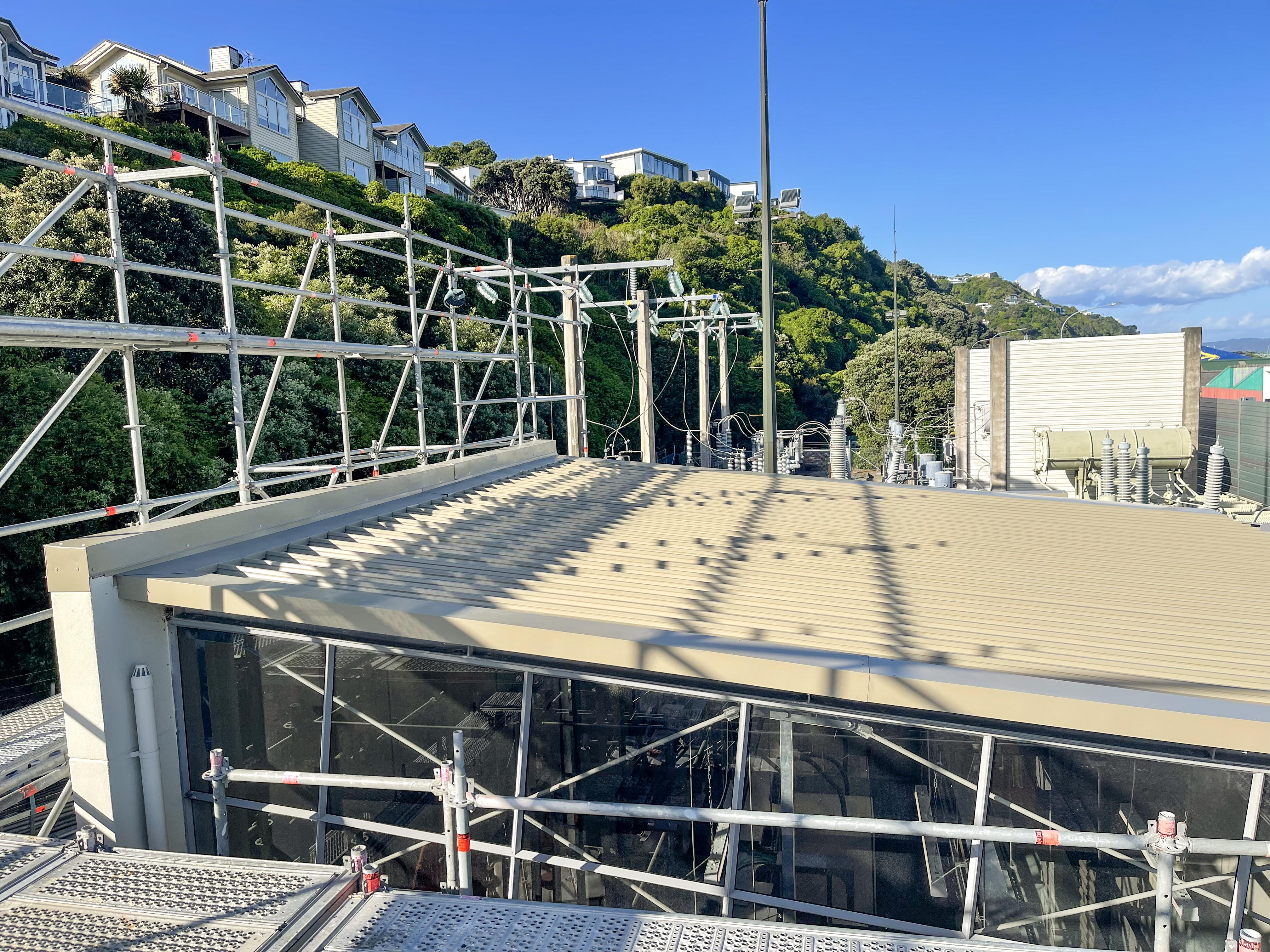 Kaiwharawhara Substation Roof Replacement, Kaiwharawhara
