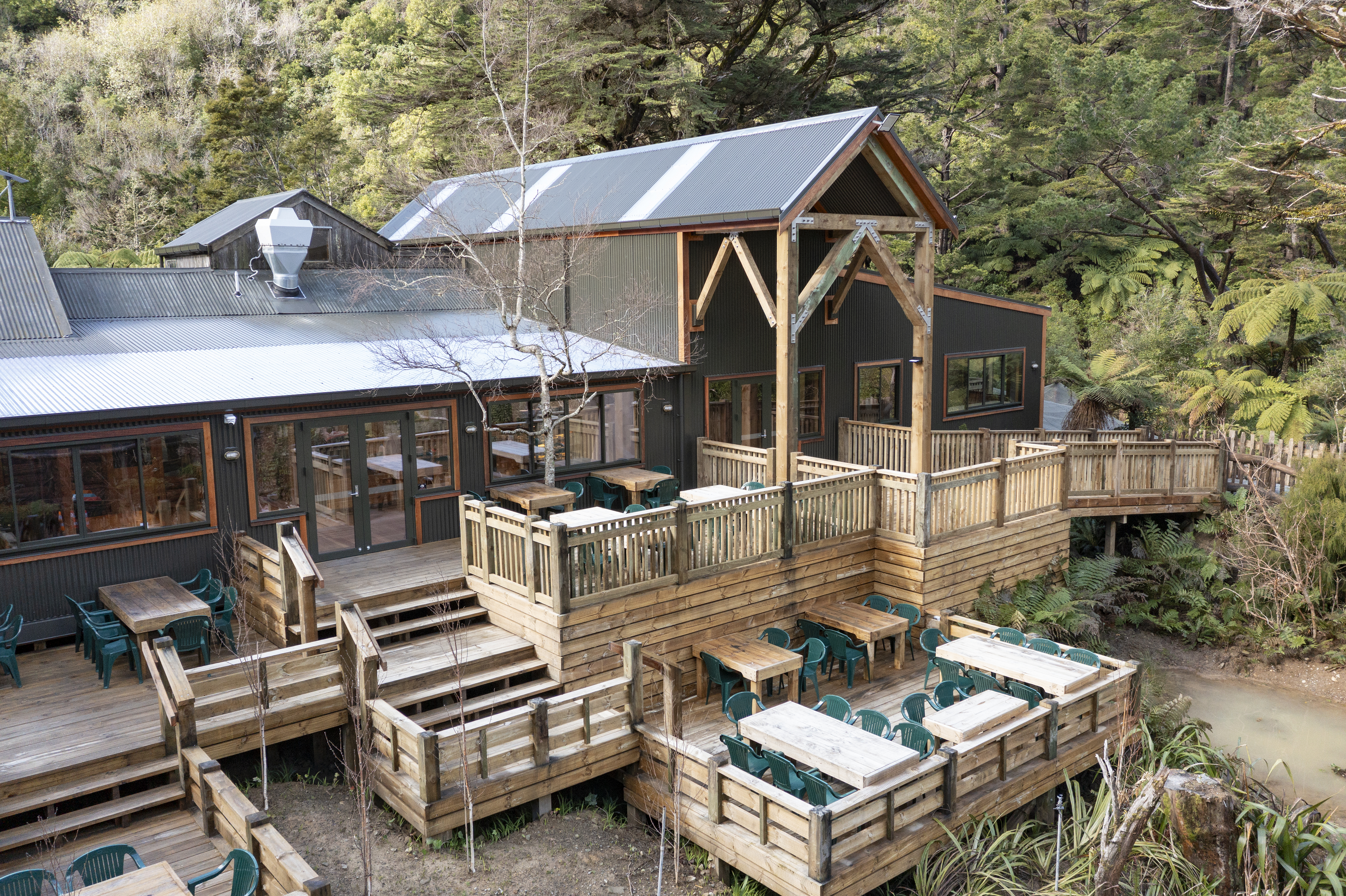 Staglands Wildlife Reserve and Cafe - Extension to Guest Facilities, Akatarawa